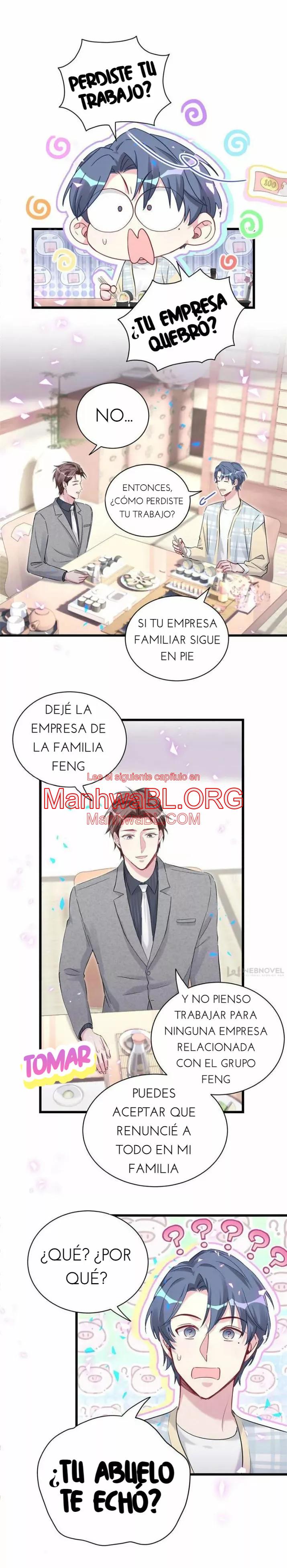 ¿De quién es el bebé? - Capítulo 180 manhwa