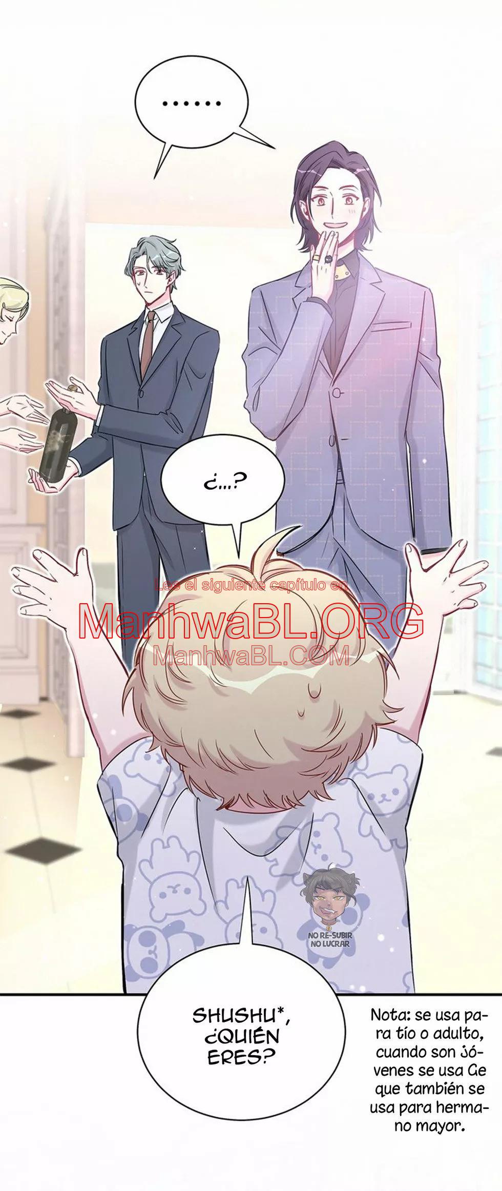 ¿De quién es el bebé? - Capítulo 40 manhwa