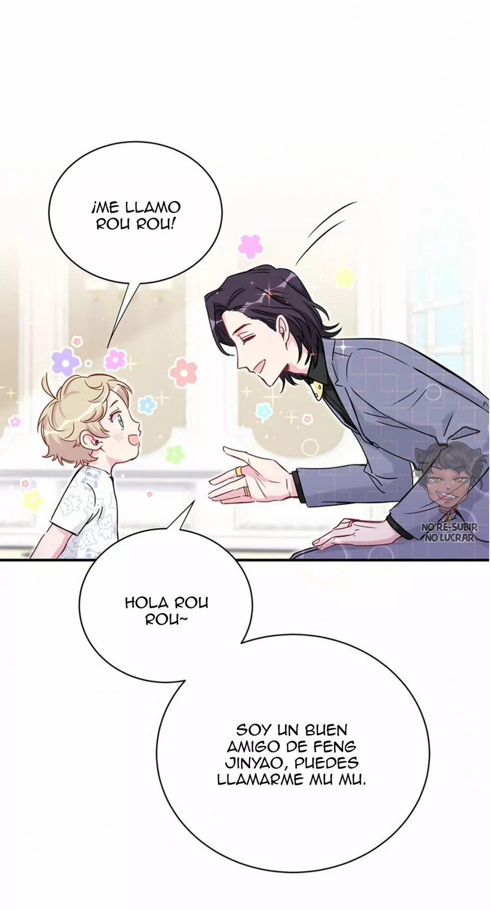 ¿De quién es el bebé? - Capítulo 40 manhwa