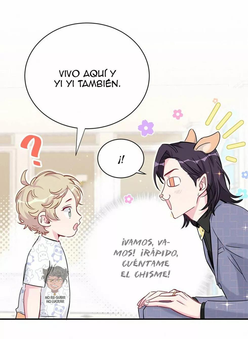 ¿De quién es el bebé? - Capítulo 40 manhwa