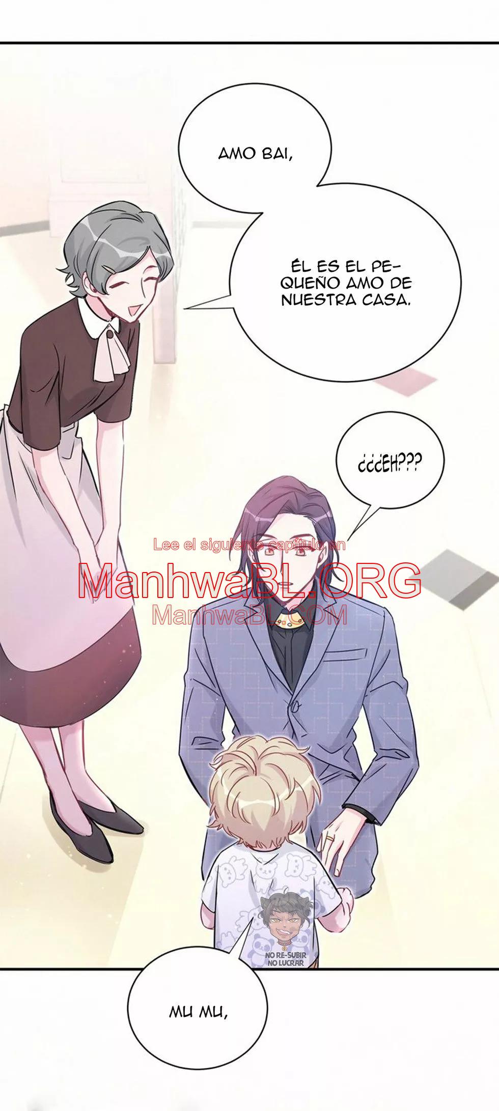 ¿De quién es el bebé? - Capítulo 40 manhwa