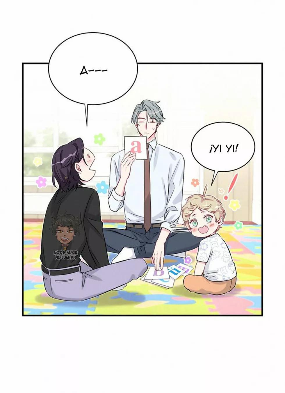 ¿De quién es el bebé? - Capítulo 40 manhwa