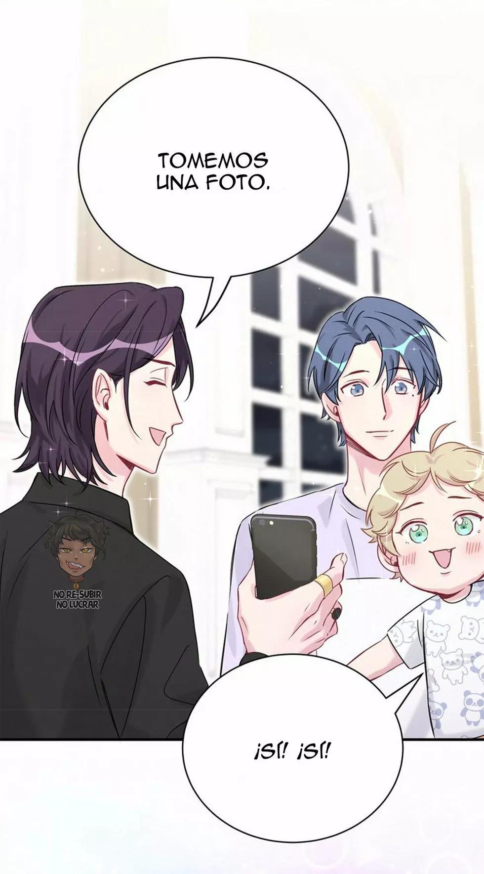 ¿De quién es el bebé? - Capítulo 40 manhwa