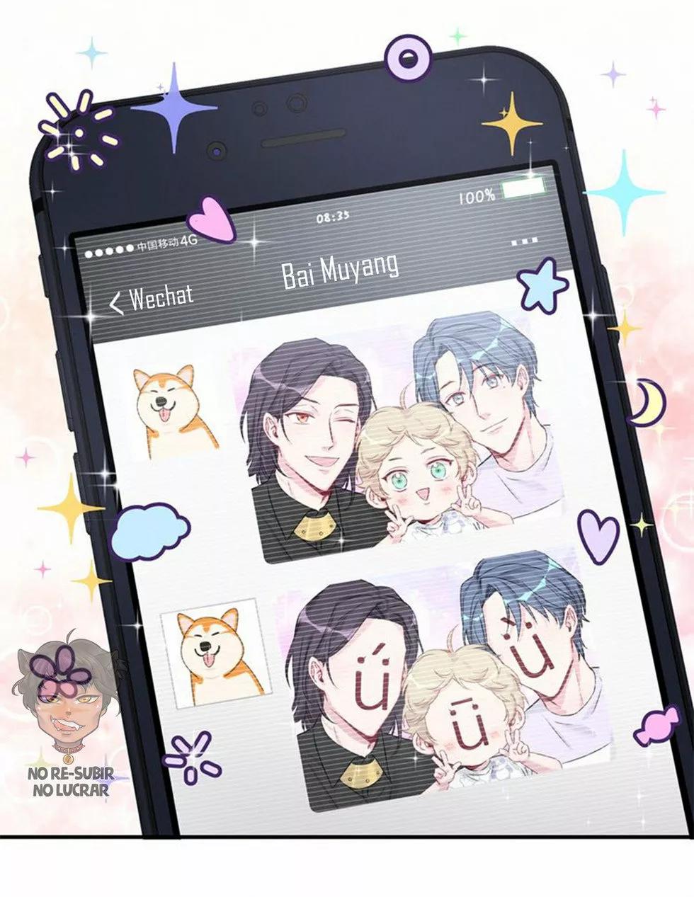 ¿De quién es el bebé? - Capítulo 40 manhwa