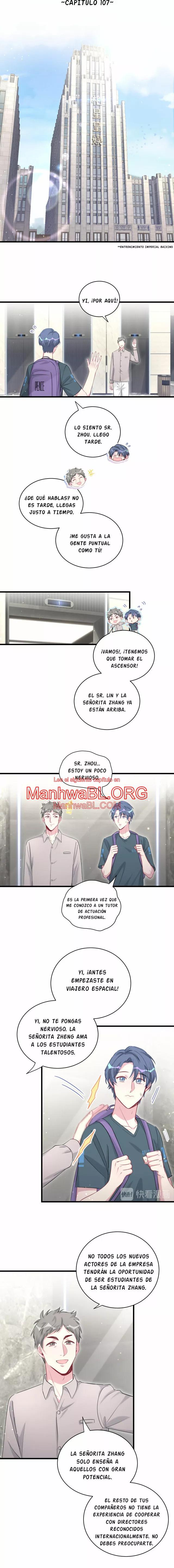 ¿De quién es el bebé? - Capítulo 107 manhwa