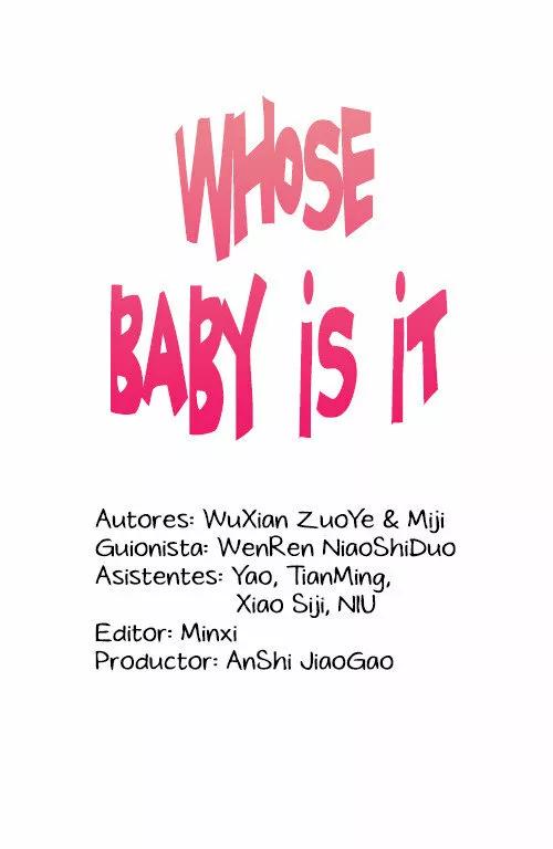 ¿De quién es el bebé? - Capítulo 25 manhwa