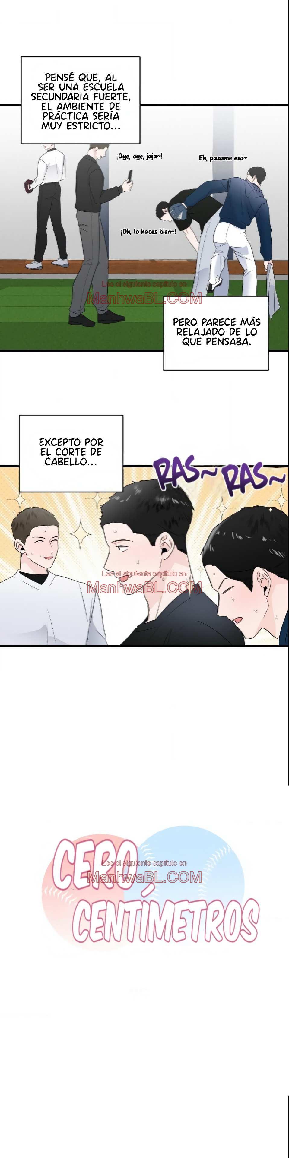 Nulo centímetros - Capítulo 34 manhwa