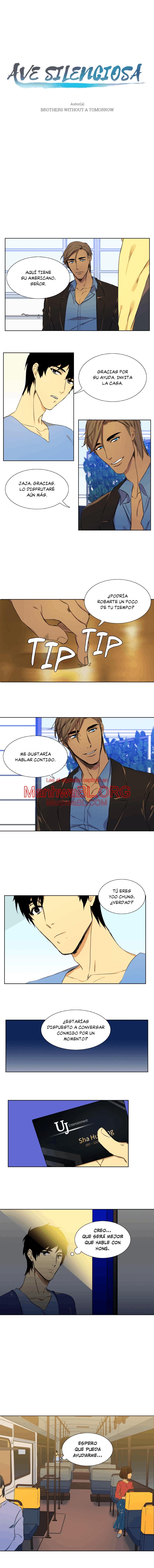 Ave silenciosa - Capítulo 2 manhwa