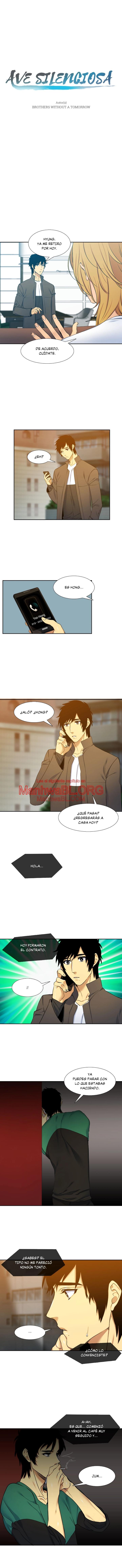 Ave silenciosa - Capítulo 20 manhwa