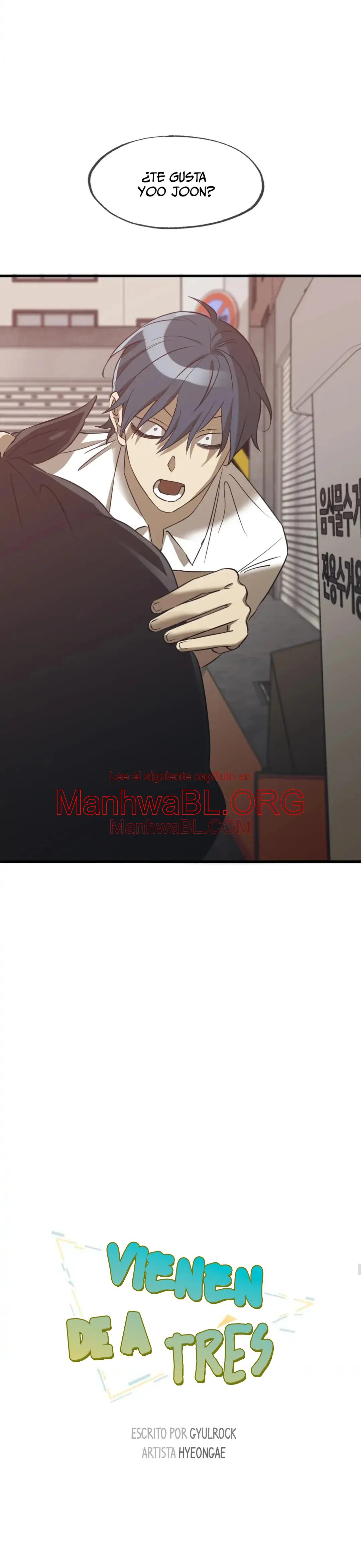 Vienen de a tres - Capítulo 3 manhwa