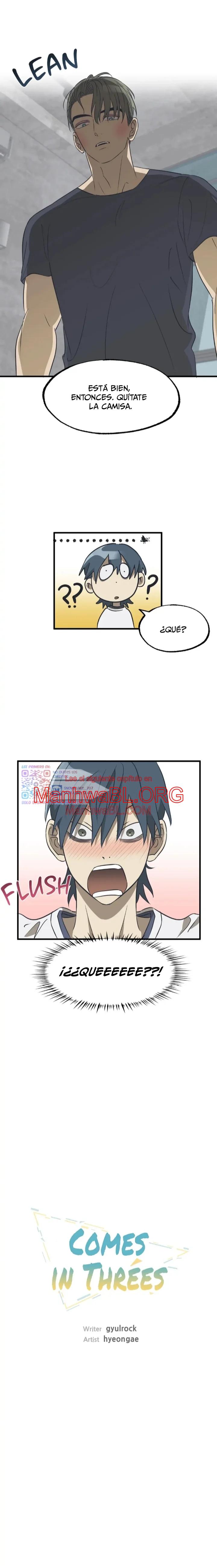 Vienen de a tres - Capítulo 7 manhwa