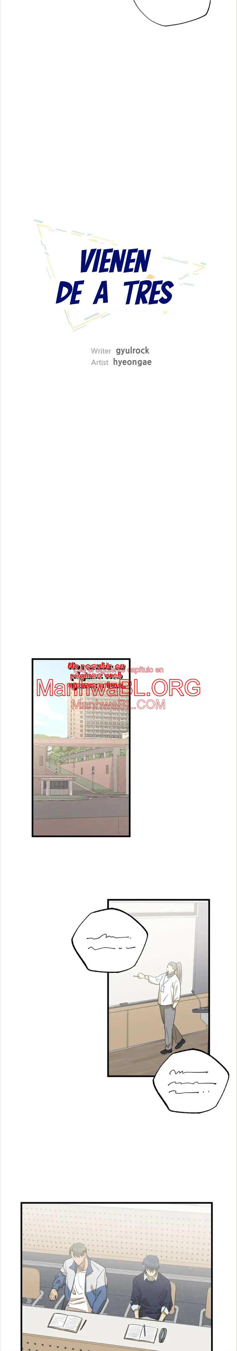 Vienen de a tres - Capítulo 34 manhwa