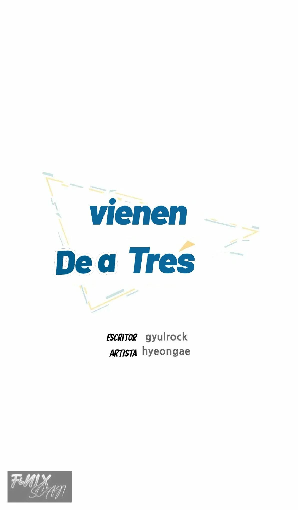 Vienen de a tres - Capítulo 13 manhwa