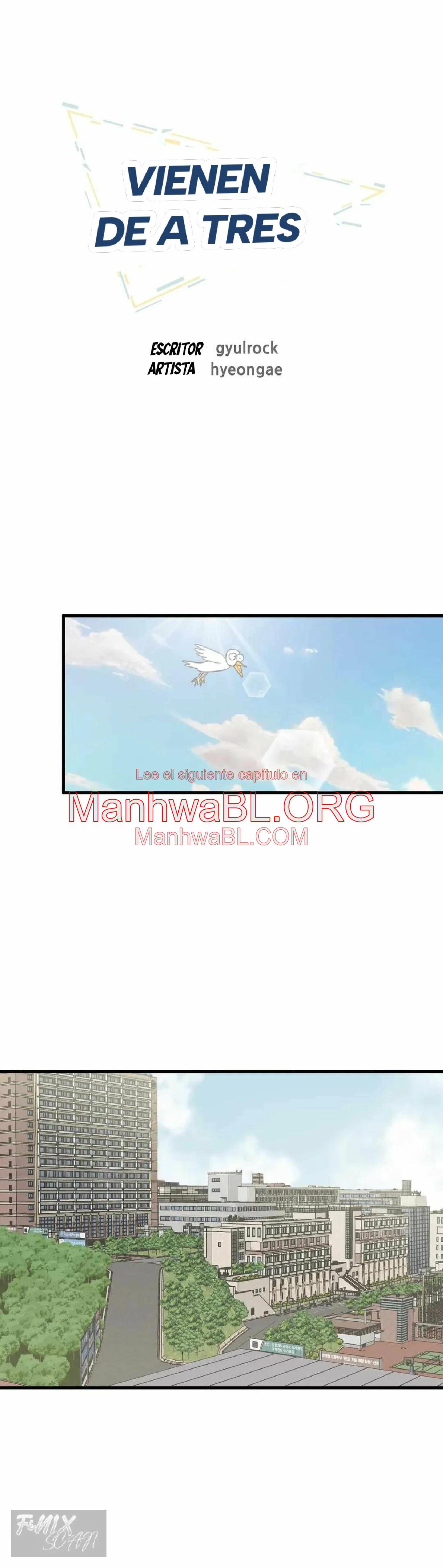 Vienen de a tres - Capítulo 11 manhwa