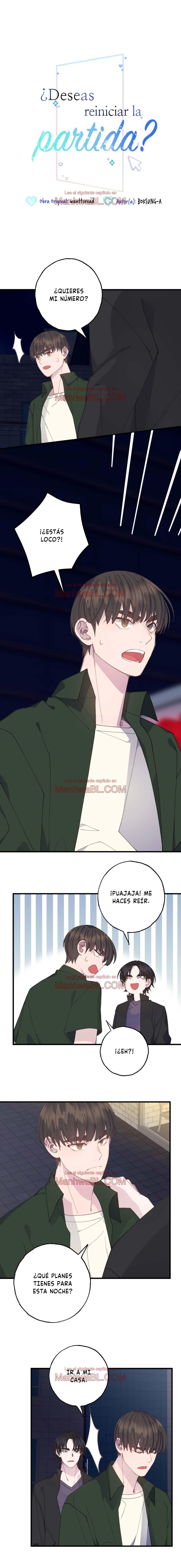¿Deseas reiniciar la partida? - Capítulo 27 manhwa