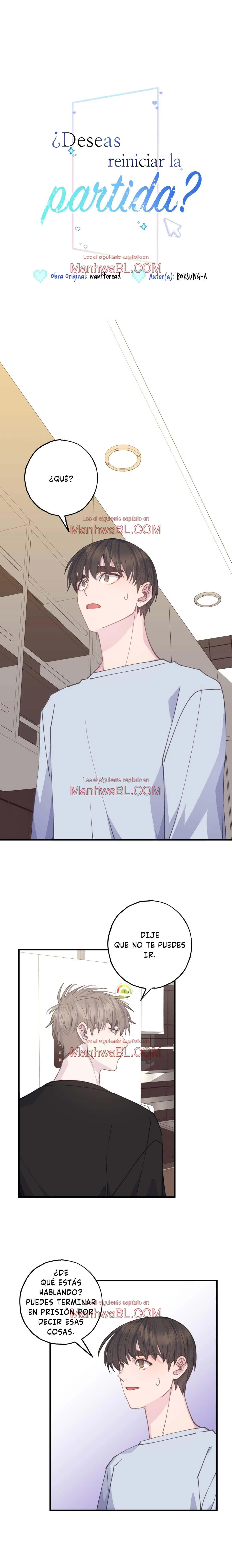 ¿Deseas reiniciar la partida? - Capítulo 33 manhwa