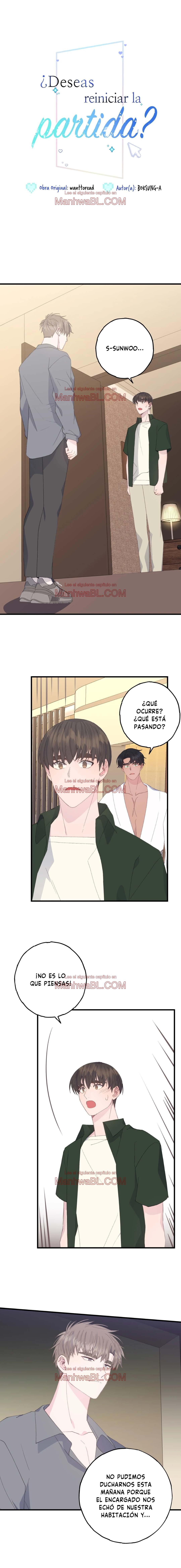¿Deseas reiniciar la partida? - Capítulo 25 manhwa