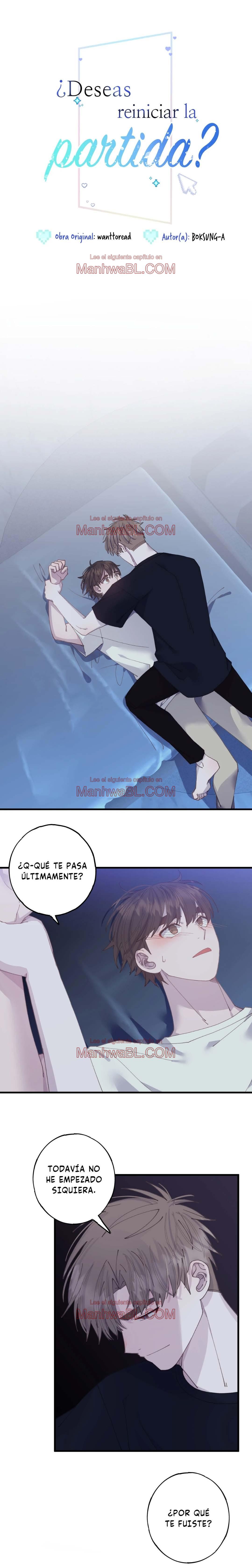 ¿Deseas reiniciar la partida? - Capítulo 29 manhwa