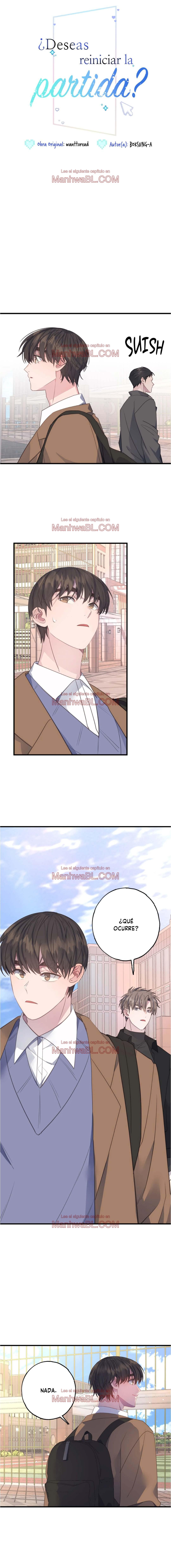 ¿Deseas reiniciar la partida? - Capítulo 66 manhwa