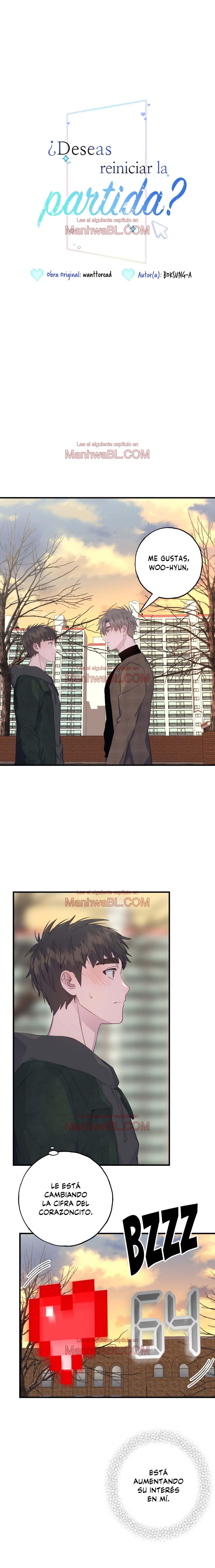 ¿Deseas reiniciar la partida? - Capítulo 39 manhwa