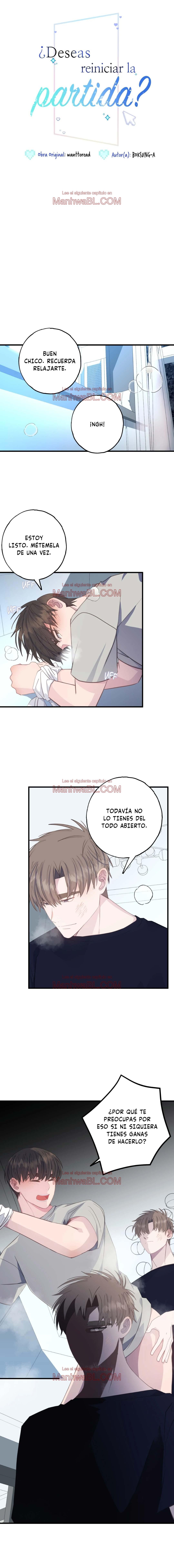 ¿Deseas reiniciar la partida? - Capítulo 45 manhwa
