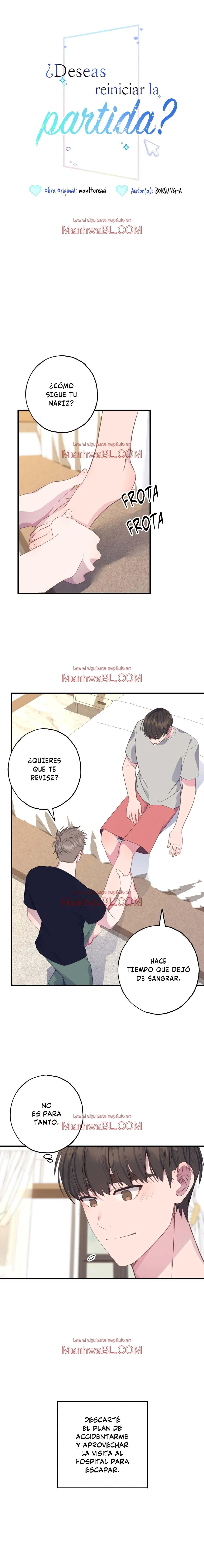 ¿Deseas reiniciar la partida? - Capítulo 42 manhwa