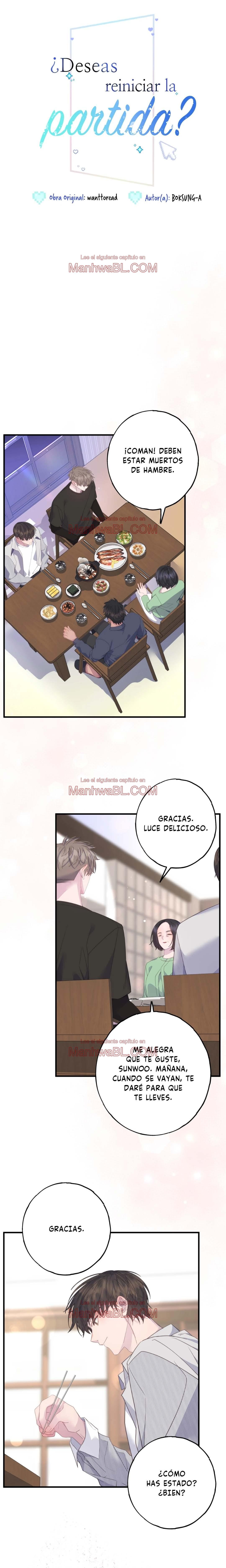 ¿Deseas reiniciar la partida? - Capítulo 57 manhwa
