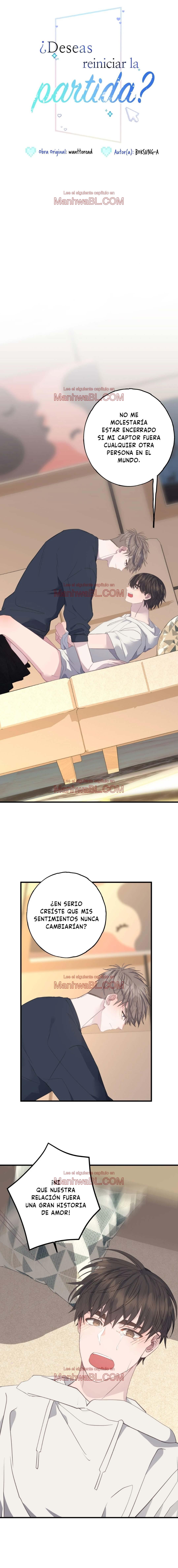 ¿Deseas reiniciar la partida? - Capítulo 53 manhwa