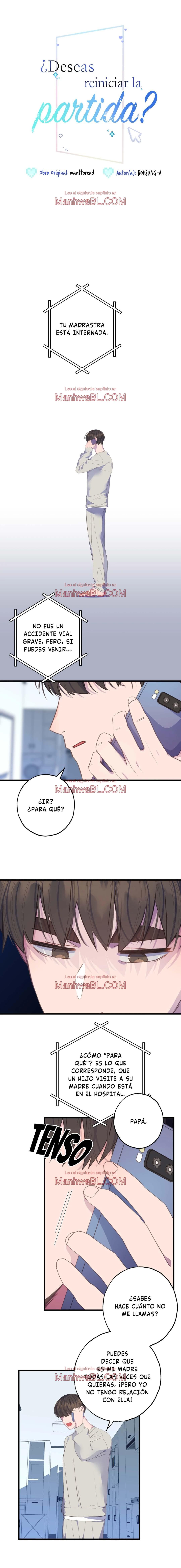 ¿Deseas reiniciar la partida? - Capítulo 47 manhwa