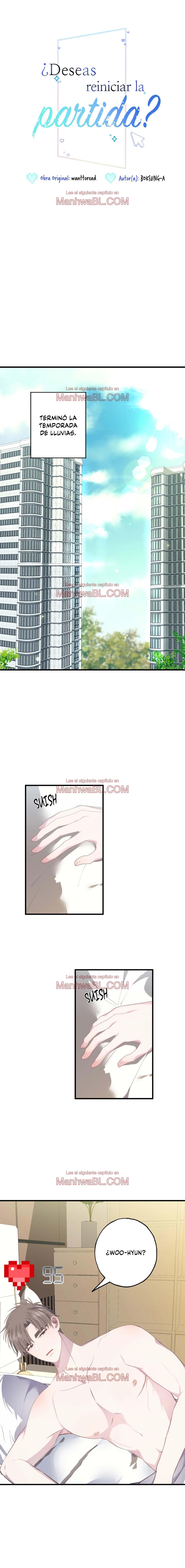 ¿Deseas reiniciar la partida? - Capítulo 41 manhwa