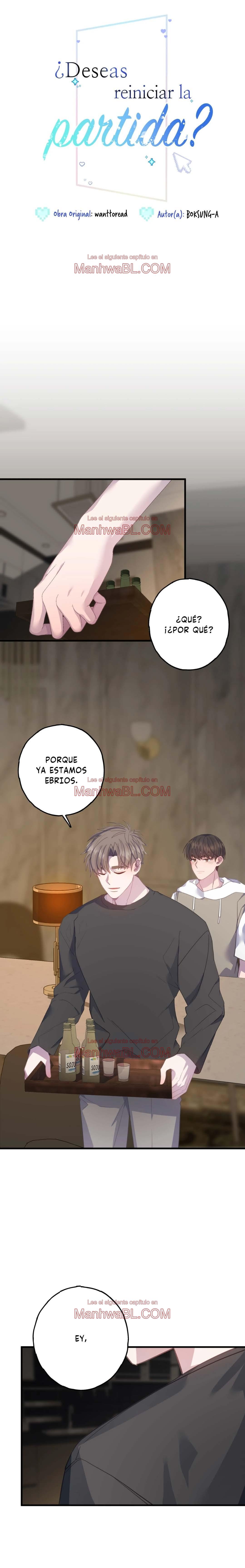 ¿Deseas reiniciar la partida? - Capítulo 55 manhwa