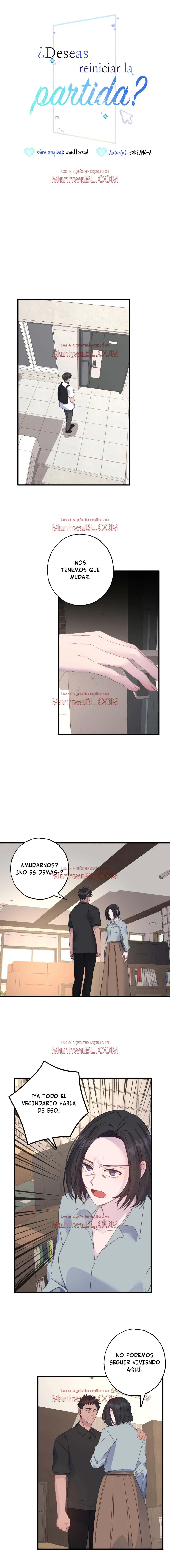 ¿Deseas reiniciar la partida? - Capítulo 61 manhwa