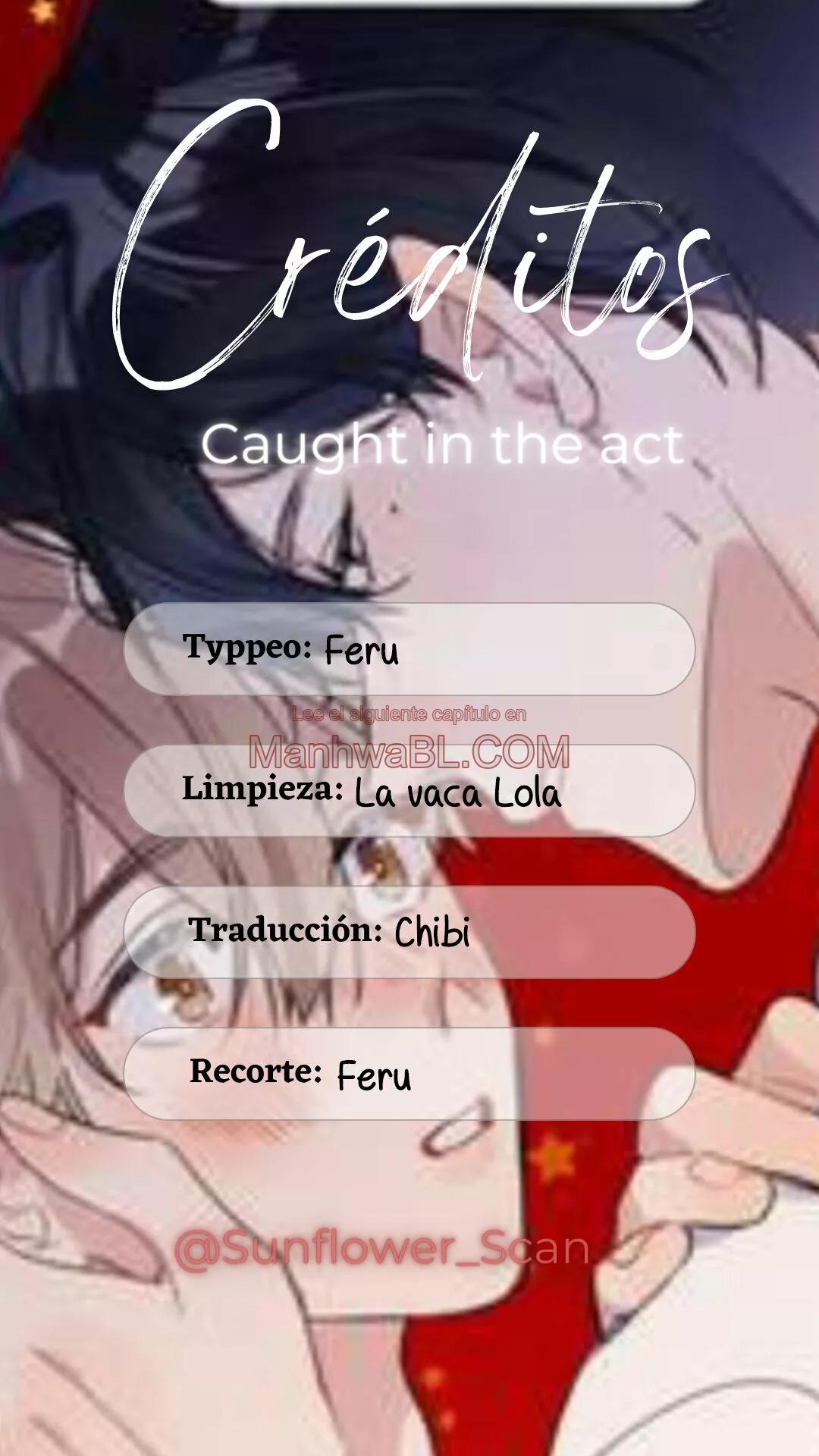 Caught in the Act - Capítulo 62 manhwa