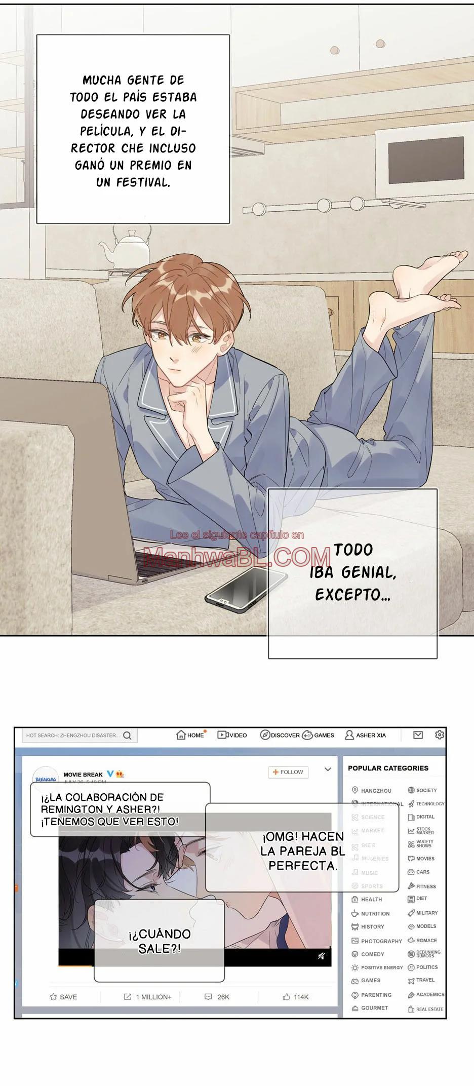 Caught in the Act - Capítulo 82 manhwa