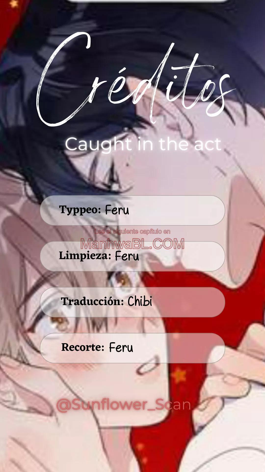 Caught in the Act - Capítulo 63 manhwa