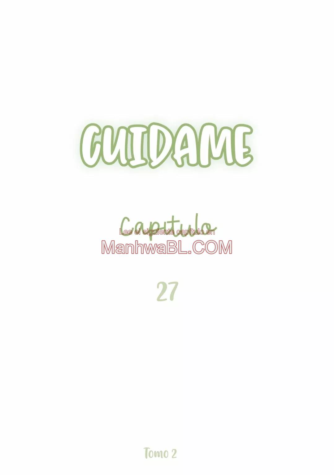 Cuidame - Capítulo 27 manhwa