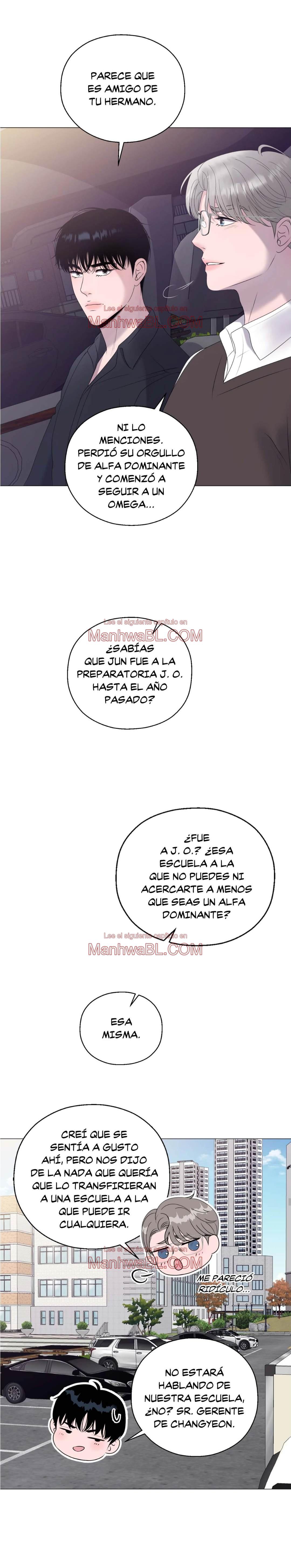 No soy tu alfa - Capítulo 9 manhwa