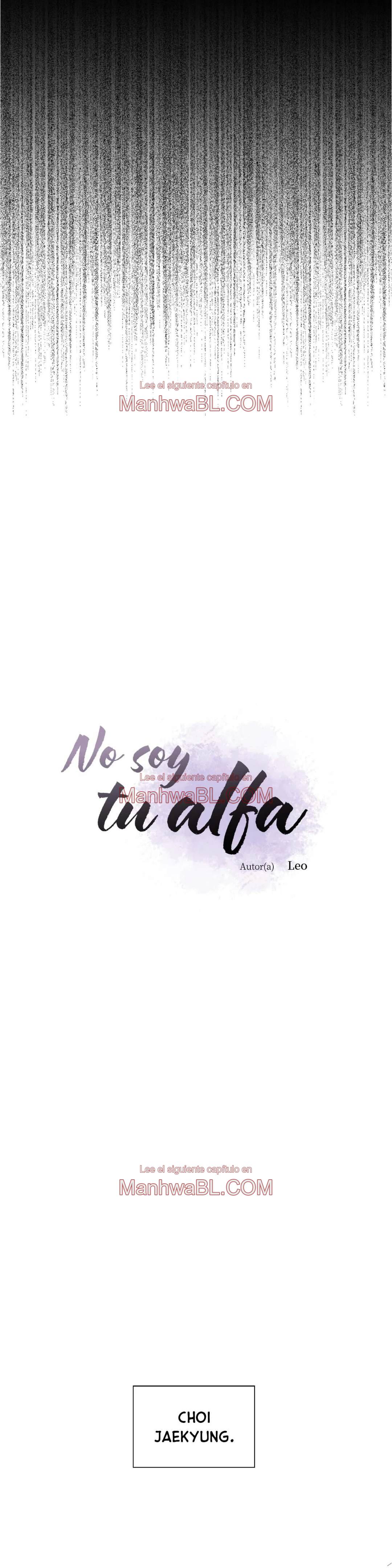 No soy tu alfa - Capítulo 2 manhwa