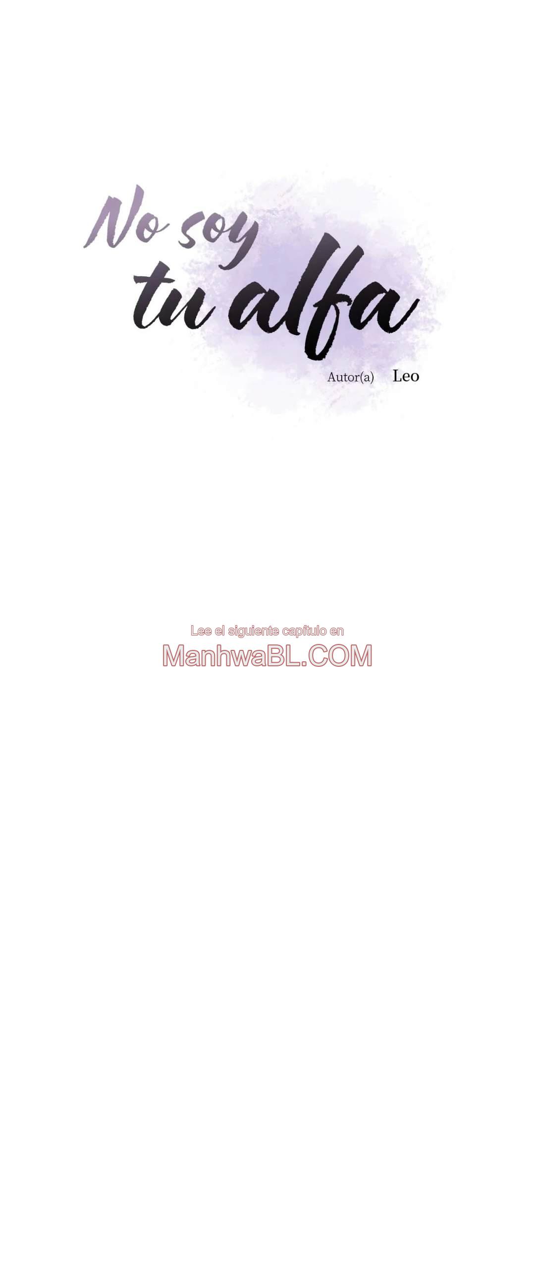 No soy tu alfa - Capítulo 8 manhwa