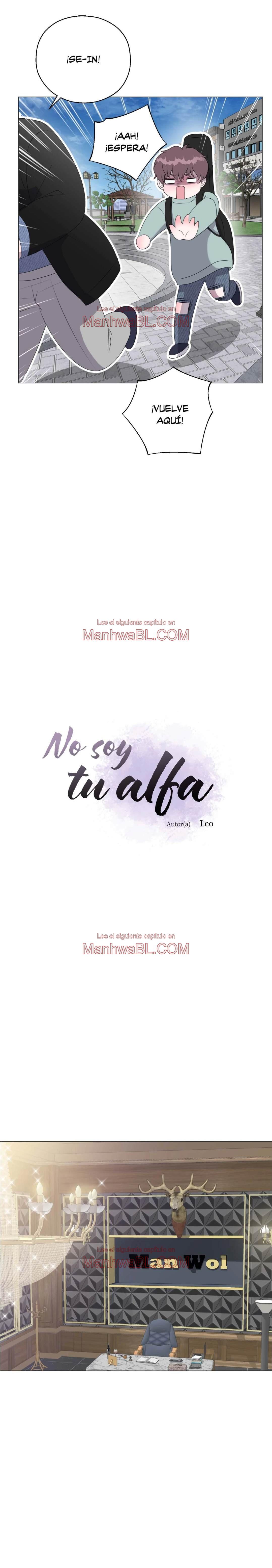 No soy tu alfa - Capítulo 17 manhwa