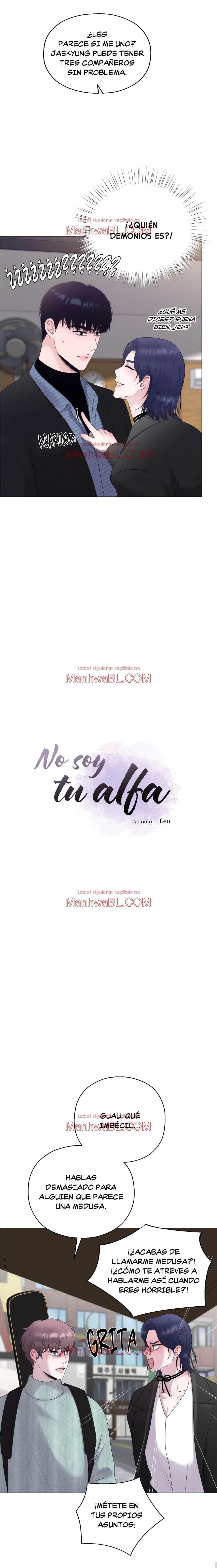 No soy tu alfa - Capítulo 16 manhwa