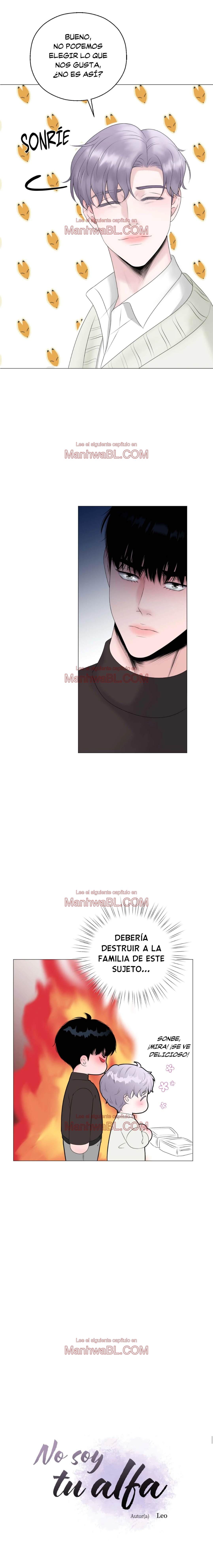 No soy tu alfa - Capítulo 14 manhwa