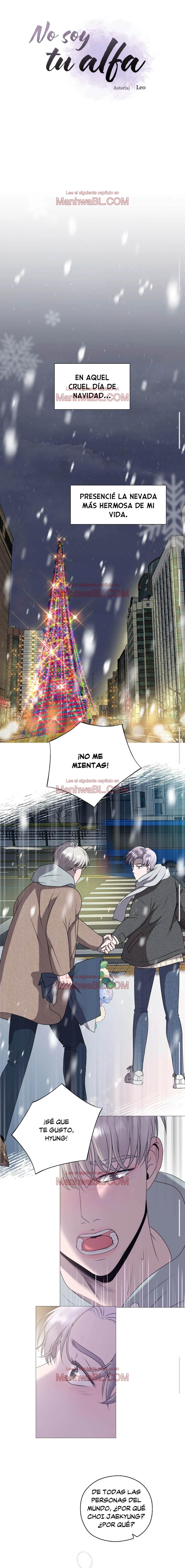 No soy tu alfa - Capítulo 1 manhwa