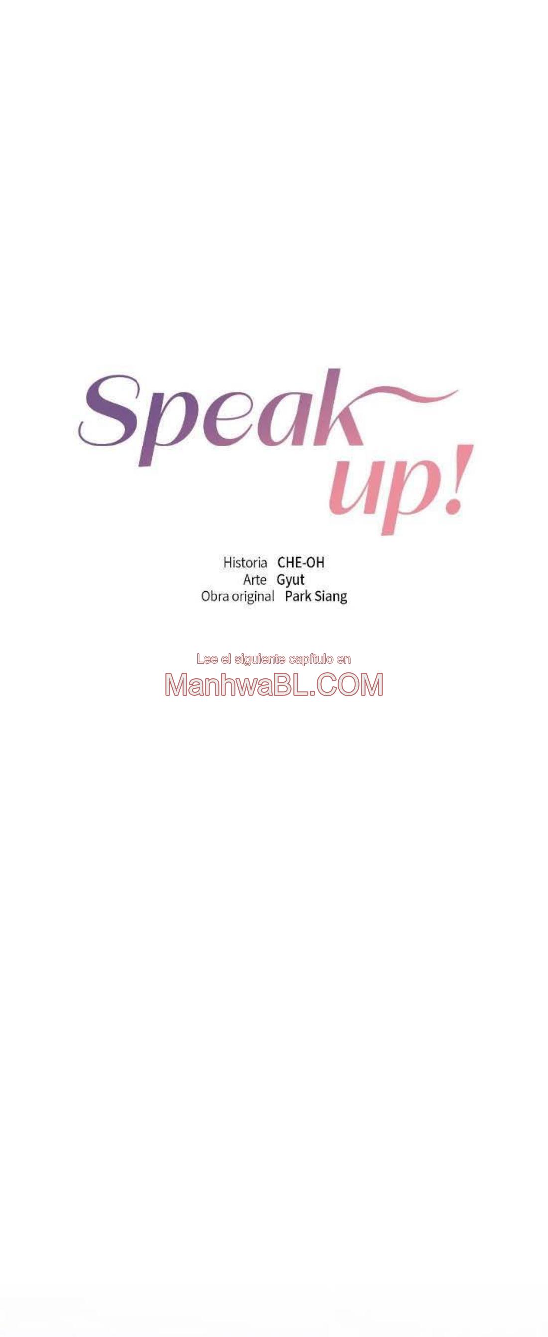 Speak Up! - Capítulo 3 2 manhwa