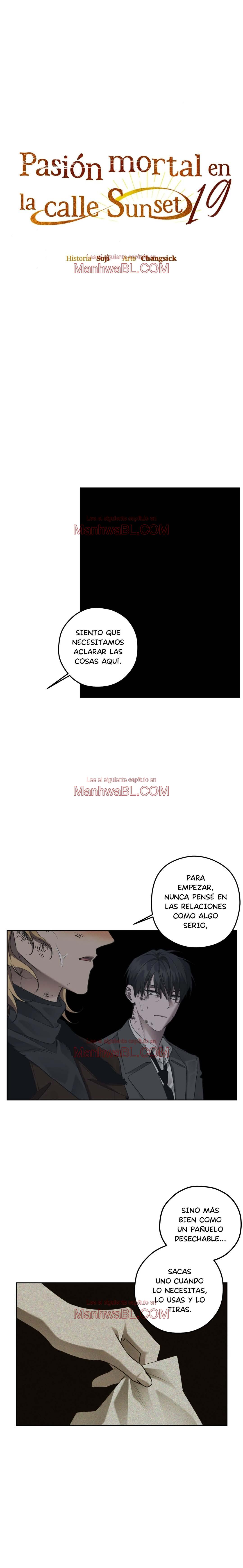 Pasión mortal en la calle Sunset 19 - Capítulo 38 manhwa