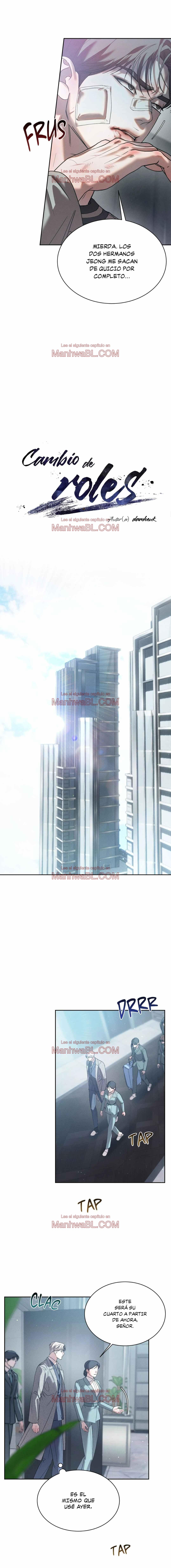 Cambio de roles - Capítulo 32 manhwa