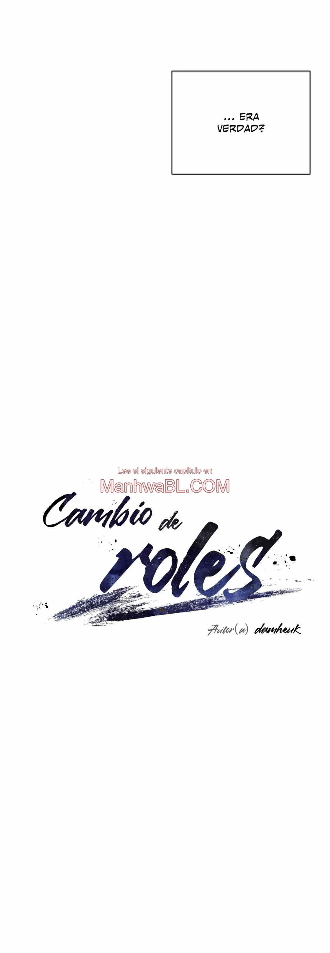 Cambio de roles - Capítulo 48 manhwa