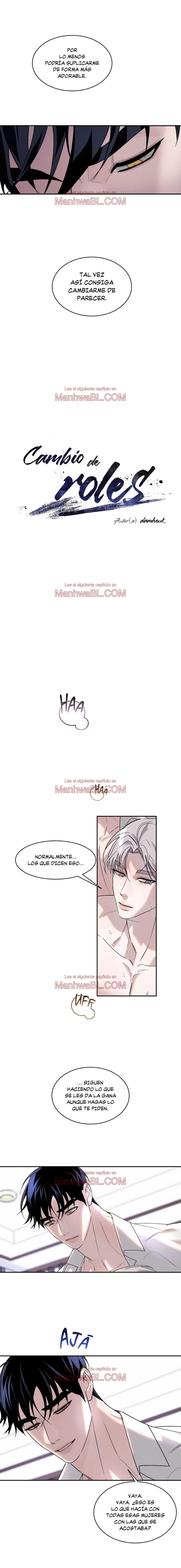 Cambio de roles - Capítulo 6 manhwa