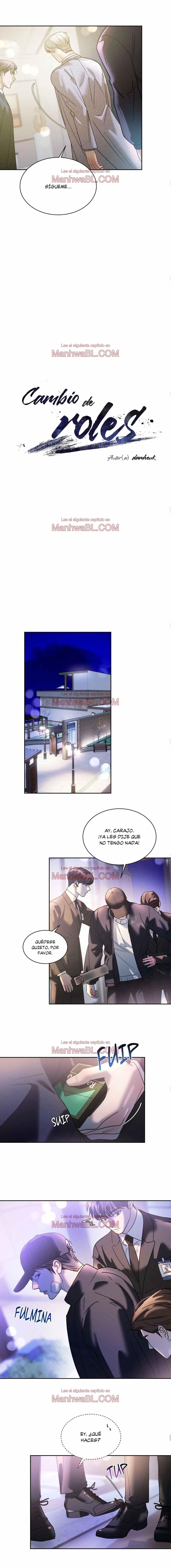 Cambio de roles - Capítulo 36 manhwa