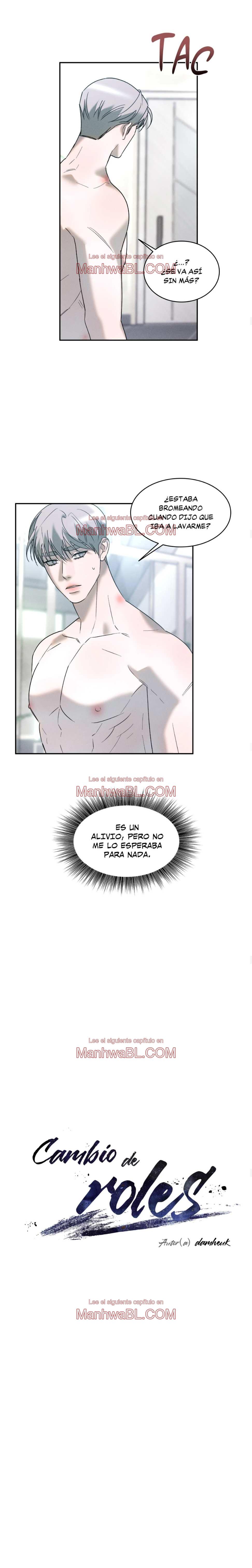 Cambio de roles - Capítulo 13 manhwa
